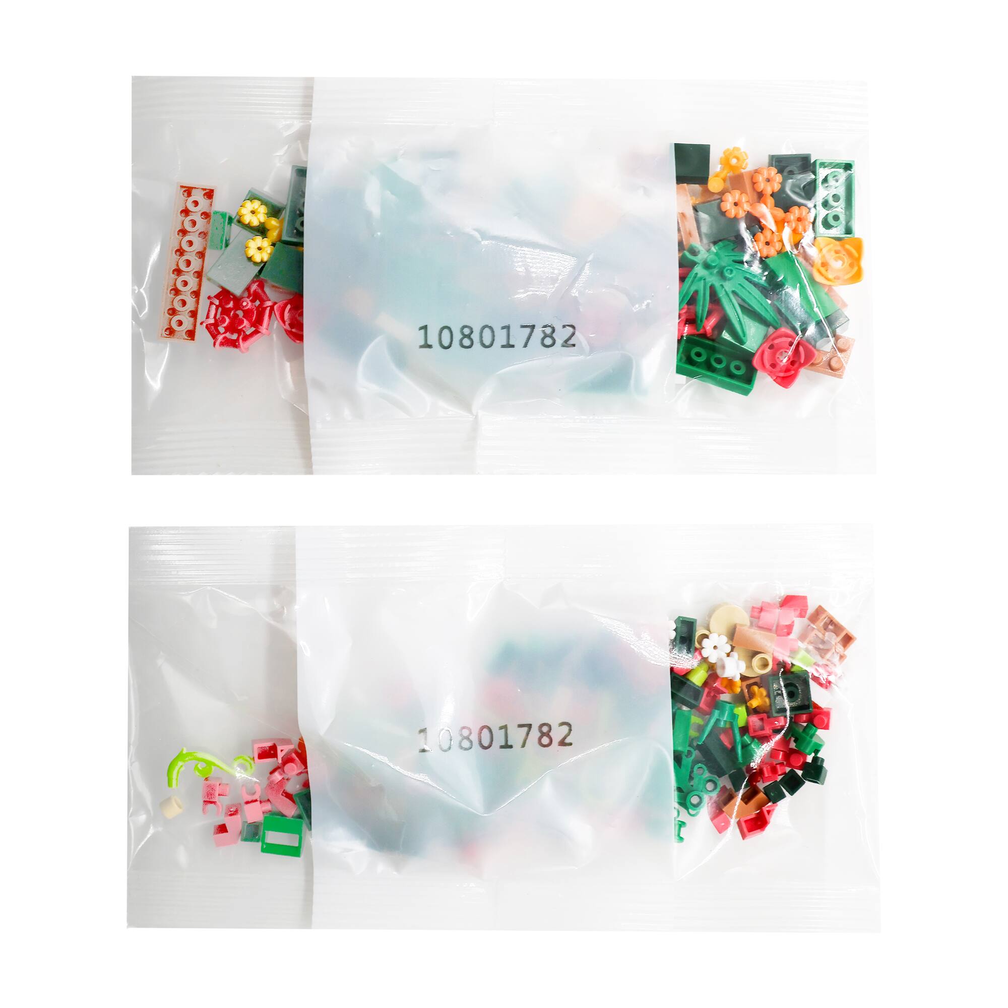 Green Floral Brick Art Kit with Wooden Easel by Make Market®